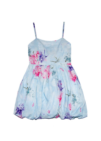 Capri Blue Floral Dress