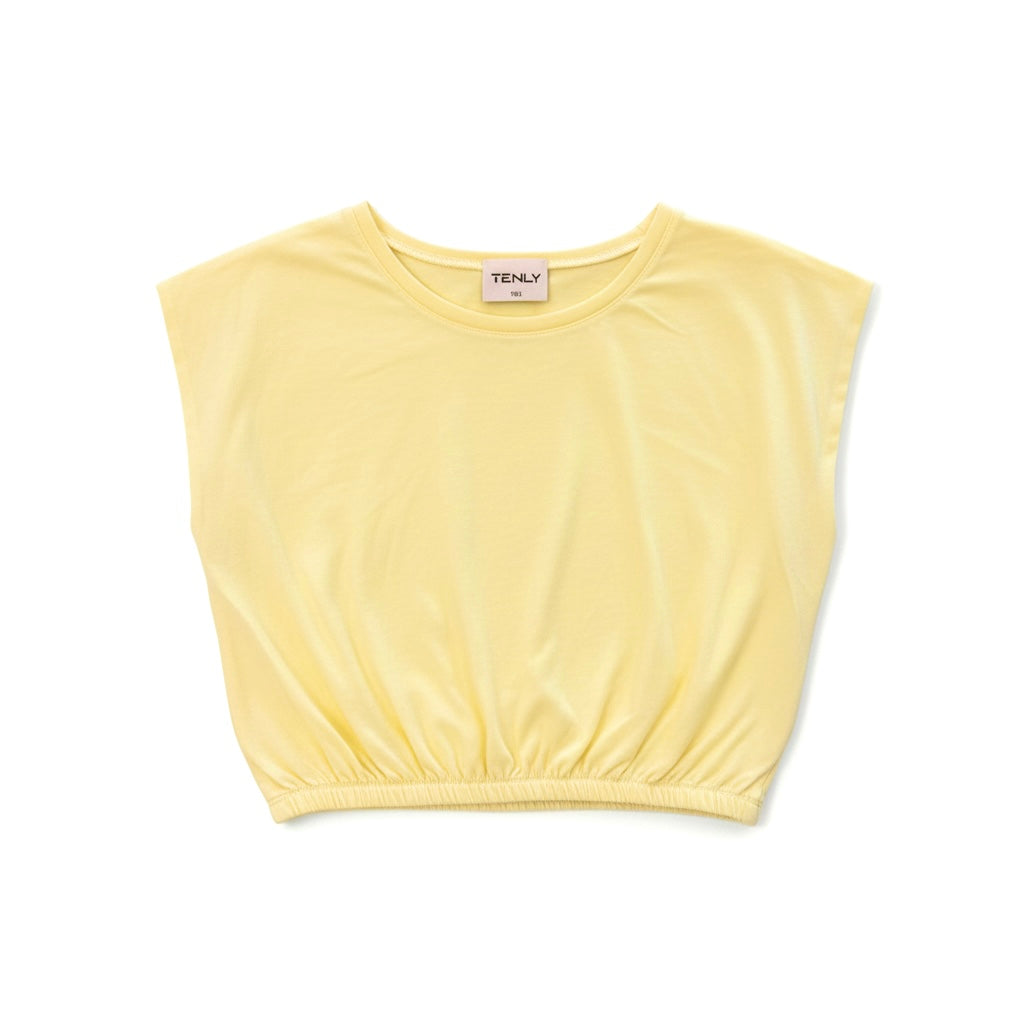 Tenly Shoulder Pleat Tee