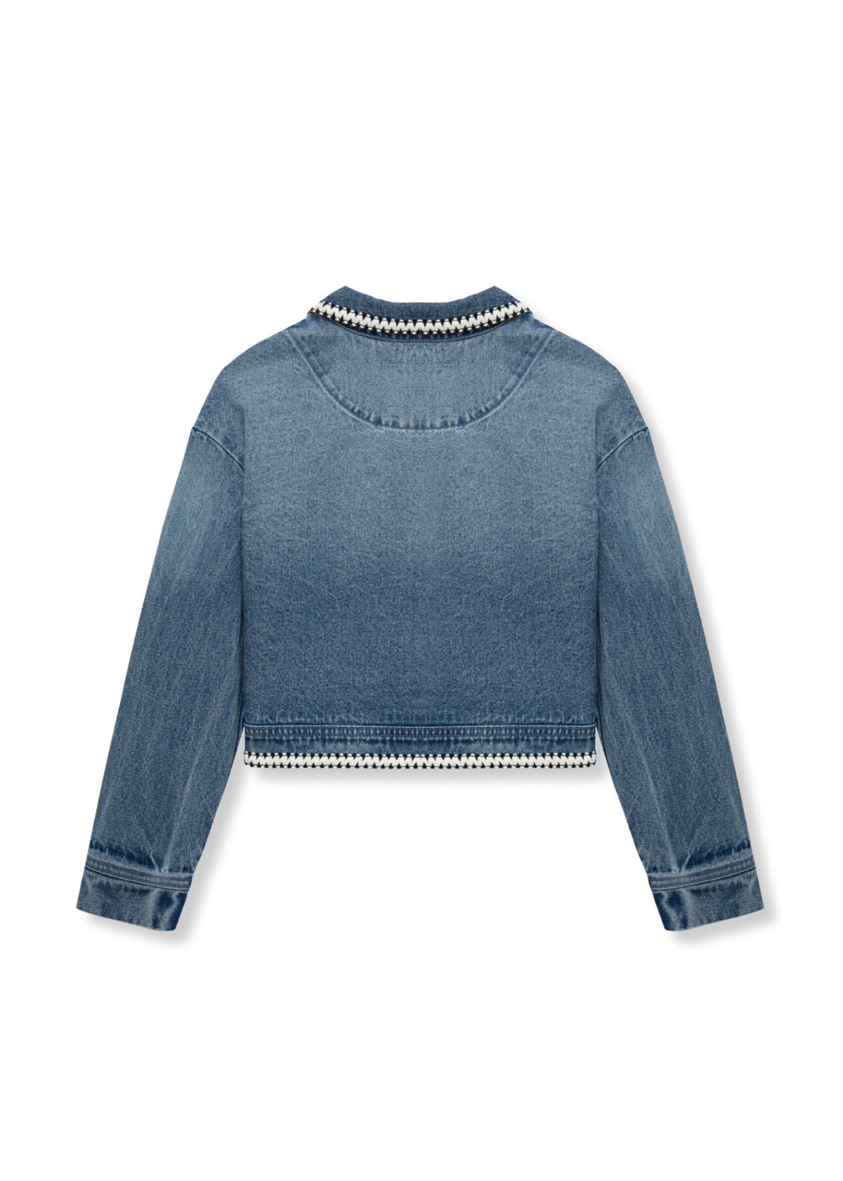 Cropped Denim Jacket