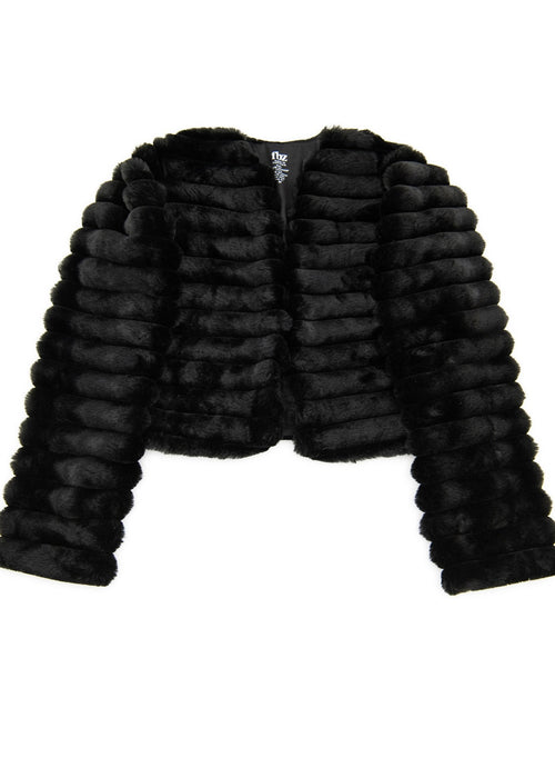 Fancy Faux Fur Jacket