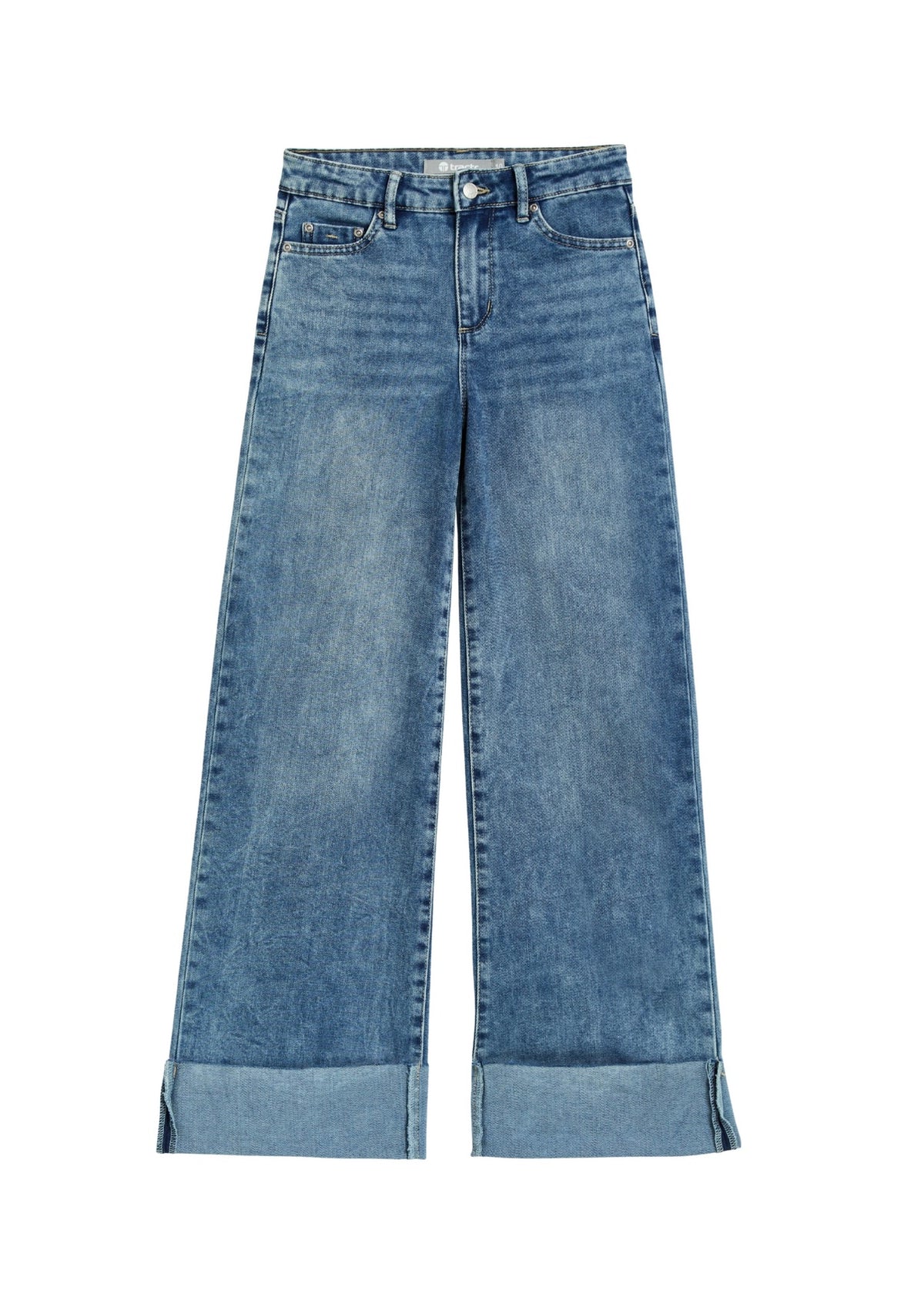 Wide Leg Jean With Cuff