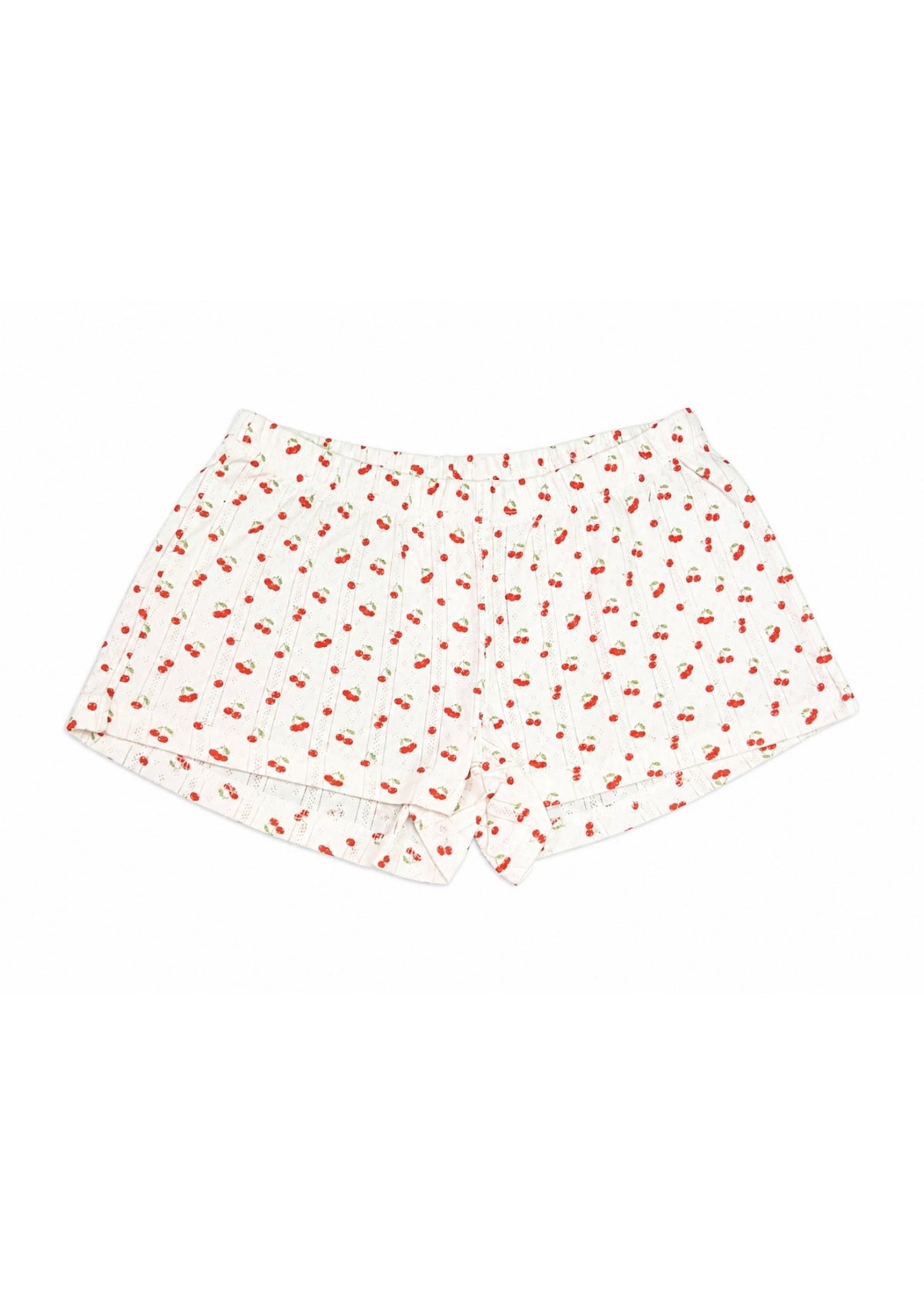 KatieJNYC Marina Shorts-Tiny Cherries