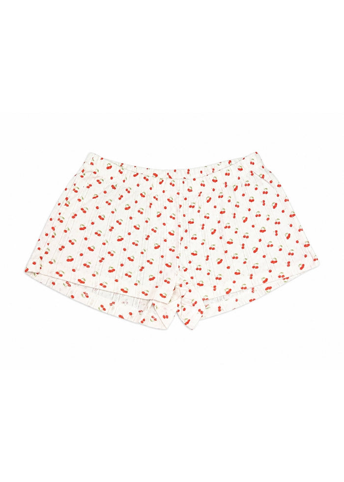 KatieJNYC Marina Shorts-Tiny Cherries