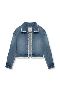 Cropped Denim Jacket