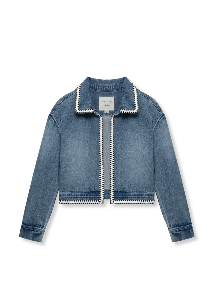 Cropped Denim Jacket