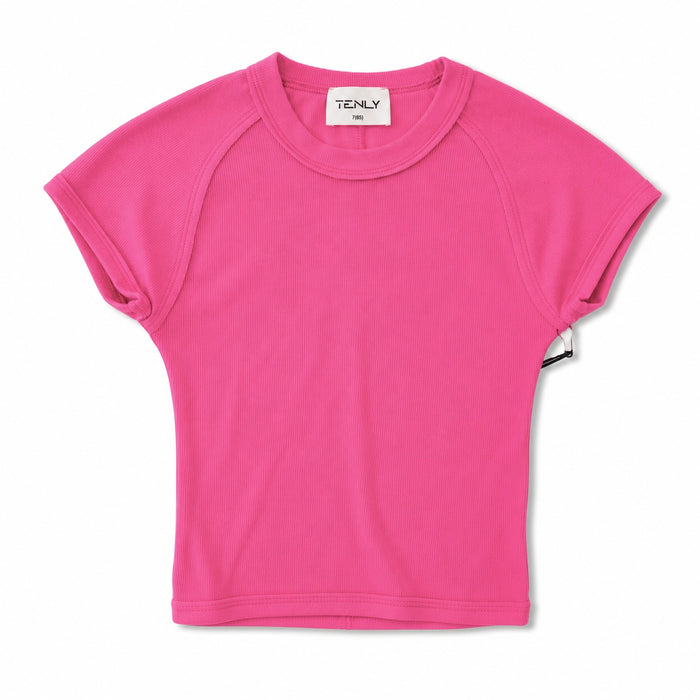 Tenly Ribbed Athletic Tee