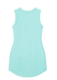 Casual Exposed Seam Dress