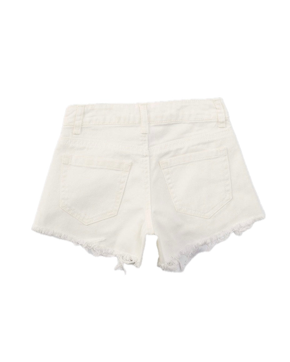 Studded Fringe Shorts