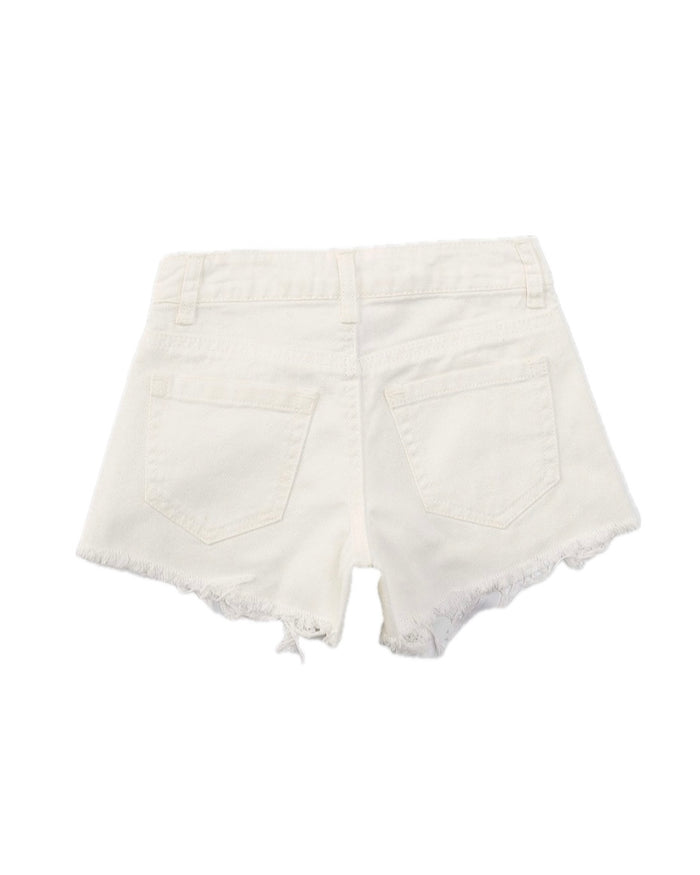 Studded Fringe Shorts