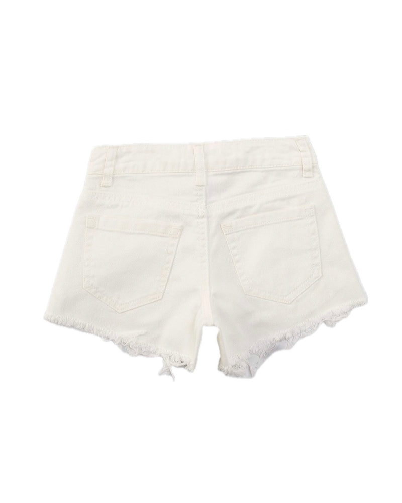 Studded Fringe Shorts