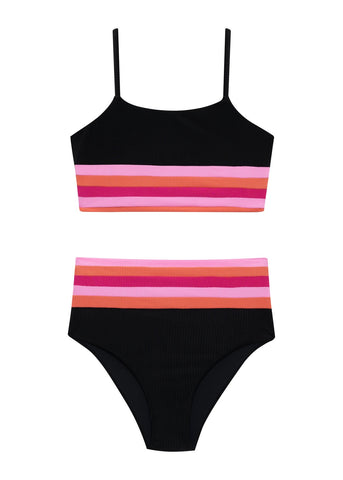 Meshy - Black One Piece