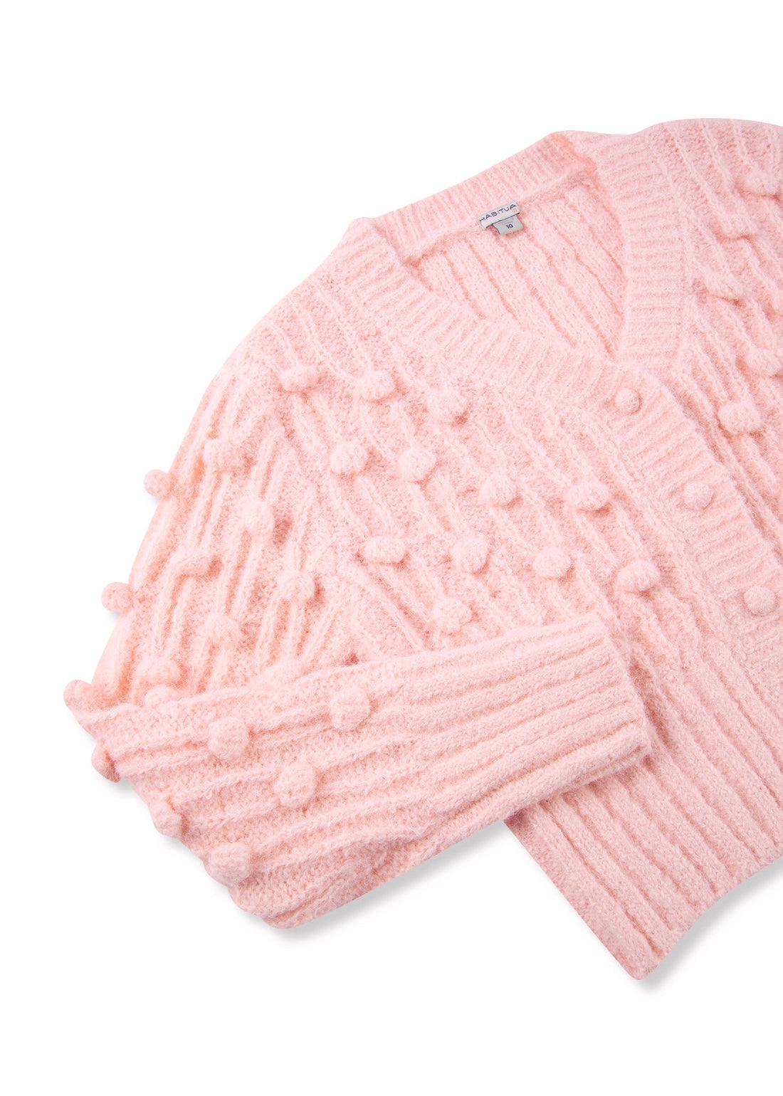 Pompom Sweater Cardigan