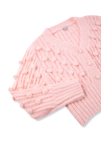 Pompom Sweater Cardigan