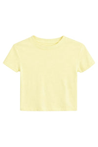 Tween Fearless Crop Tee-Multiple Solid Colors