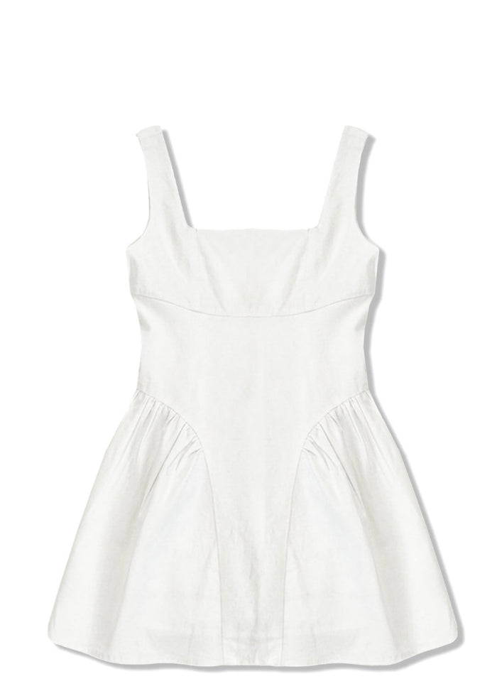 Brenna Linen Day Dress