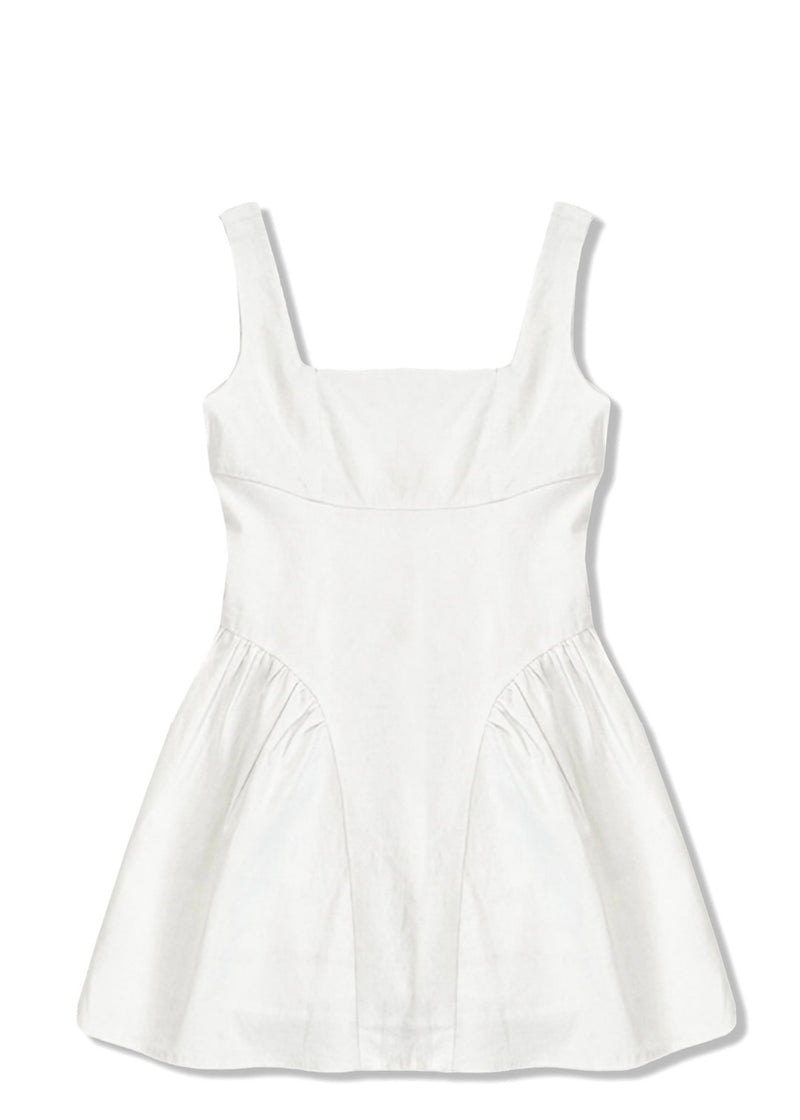 Brenna Linen Day Dress