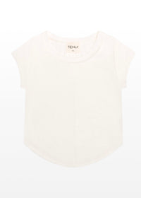 Tenly Ribbed Cap Sleeve Tee (2 colors!)