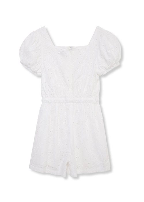 Eyelet Romper