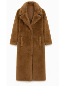 Paddie Long Length Sherpa Coat