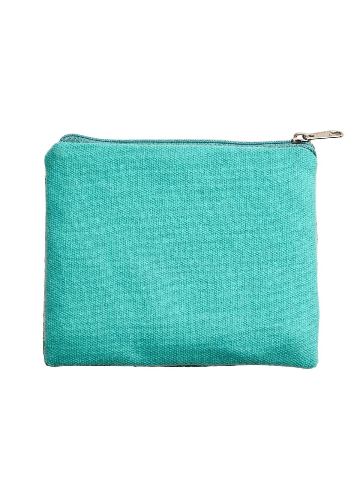 Tropical Flamingo Beaded Clutch | Summer Cabana Motif