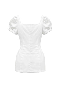 White Serena Dress