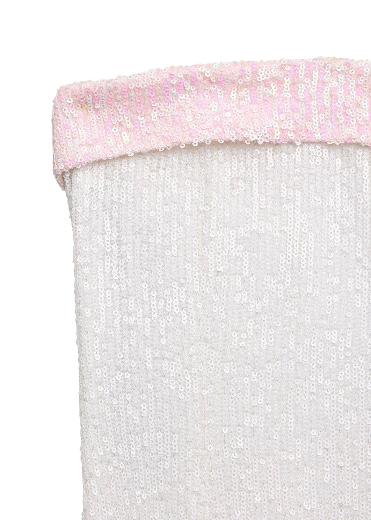 Star Sequin Dress With Contrast Band