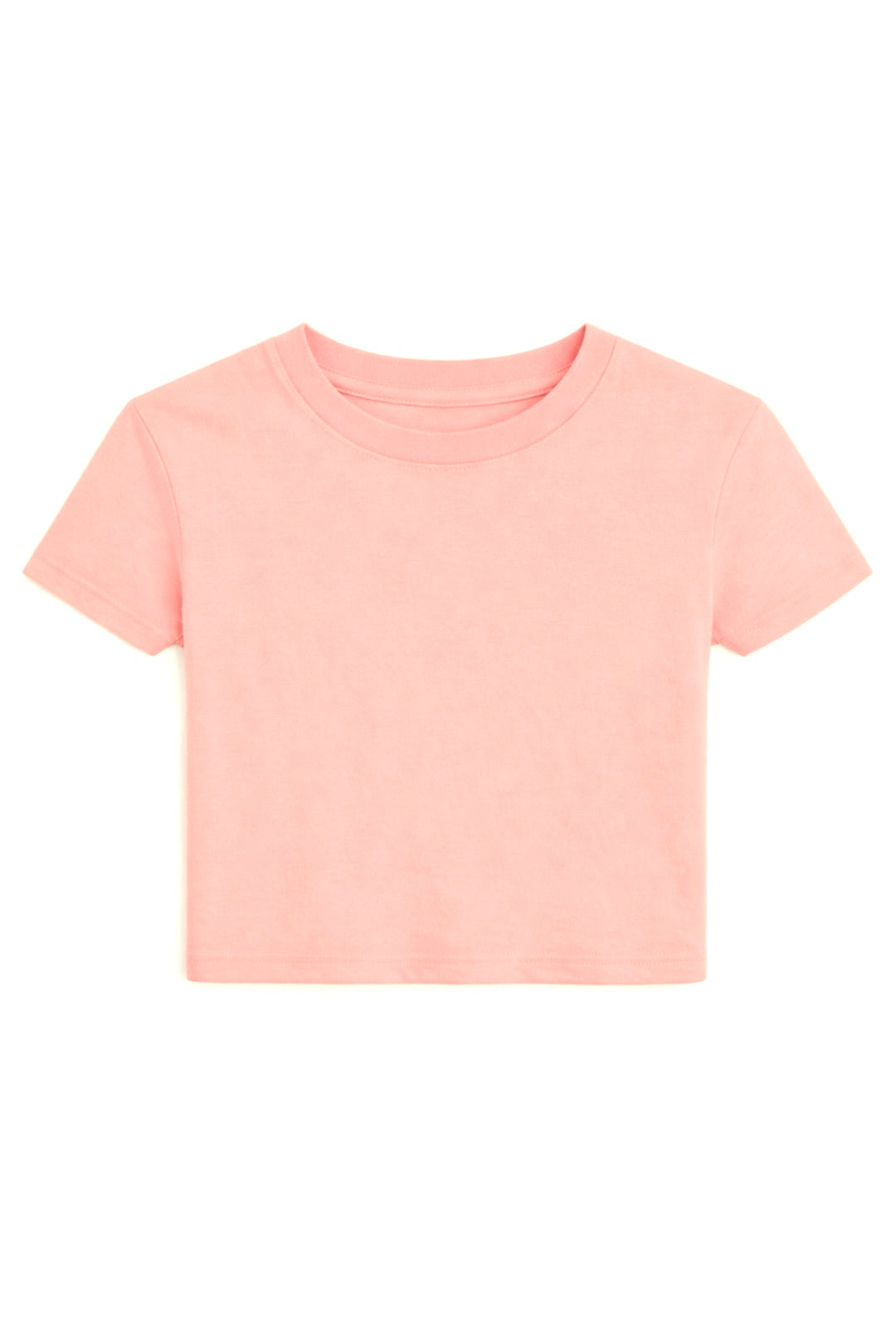 Tween Fearless Crop Tee-Multiple Solid Colors