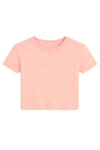Tween Fearless Crop Tee-Multiple Solid Colors