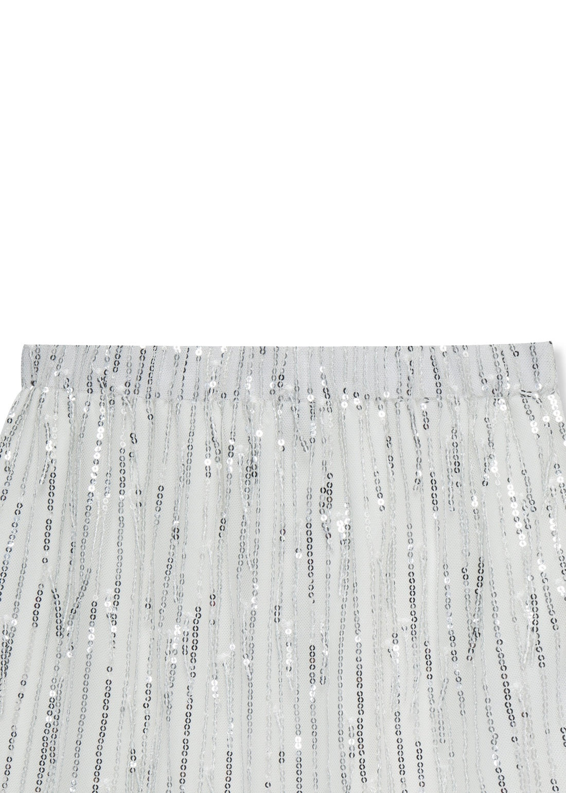 Sequin Fringe Skirt Set