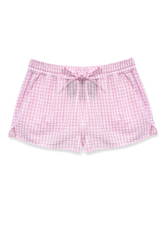 Cherry Pink Terry Short