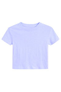 Tween Fearless Crop Tee-Multiple Solid Colors