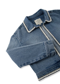 Cropped Denim Jacket