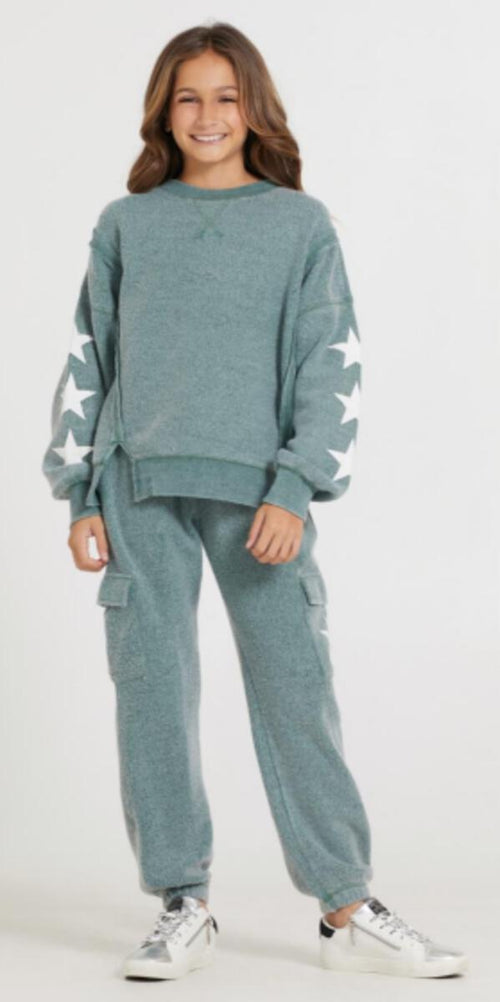 Fleece Star Cargo Jogger