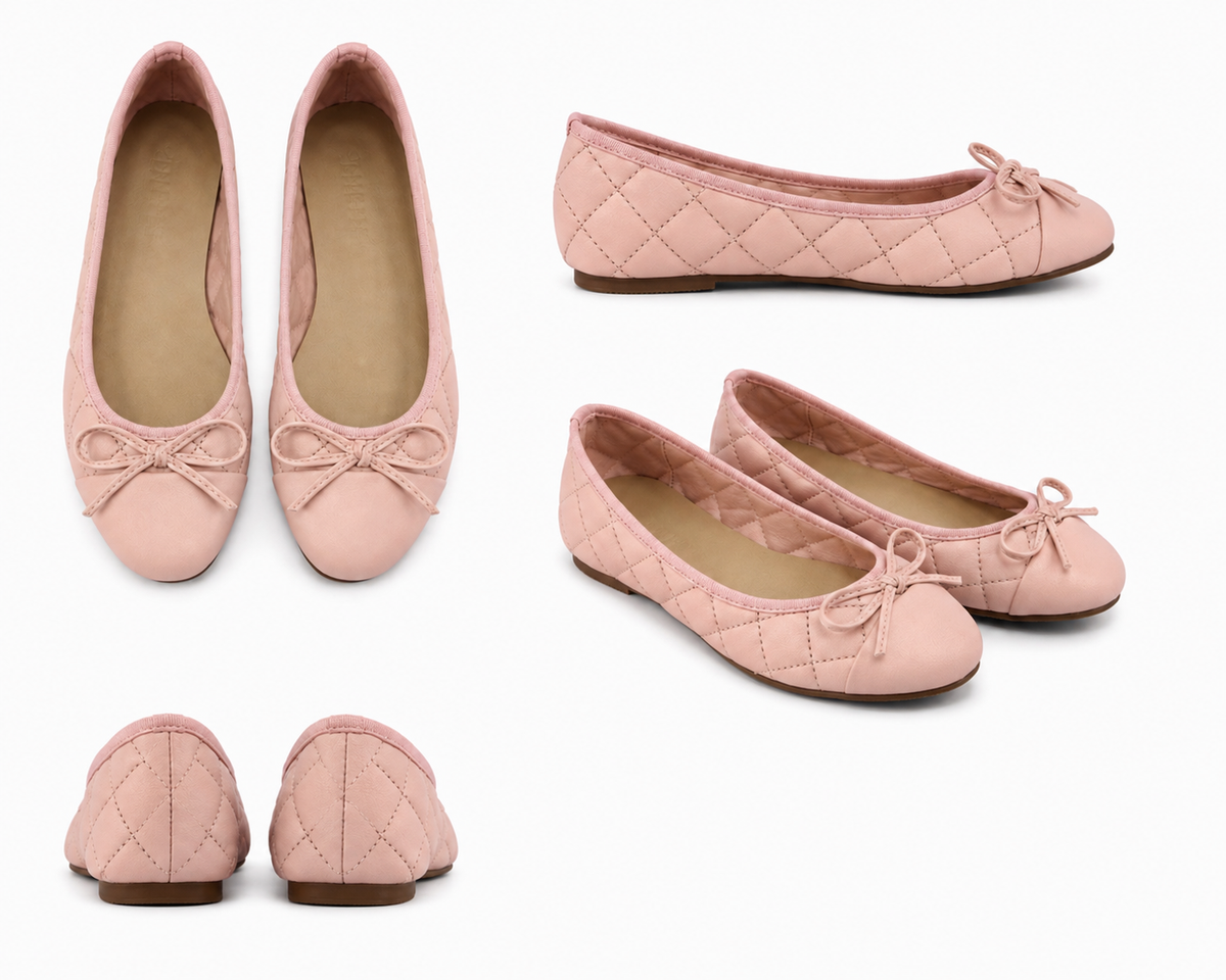 Spence Pink Ballet Flat