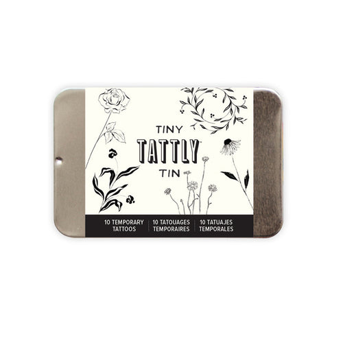 Tiny Flower Fest Tattoo Tin