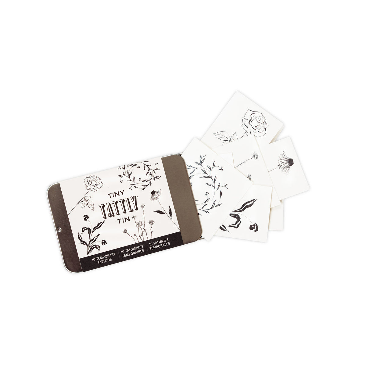 Tiny Flower Fest Tattoo Tin