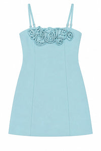 Tween Tova 3-D Appliqué Couture Dress
