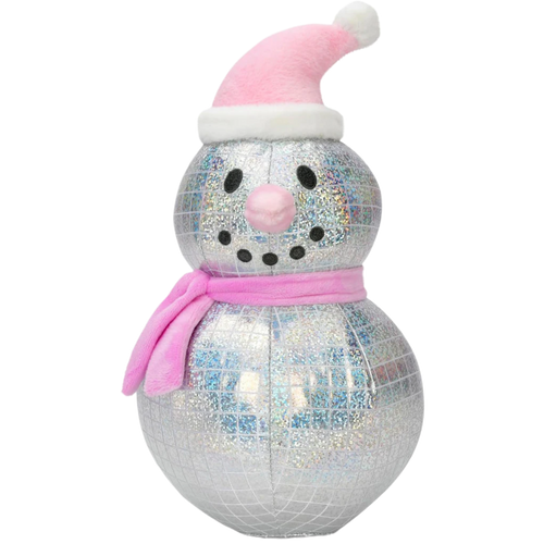 Disco Snowman Plush