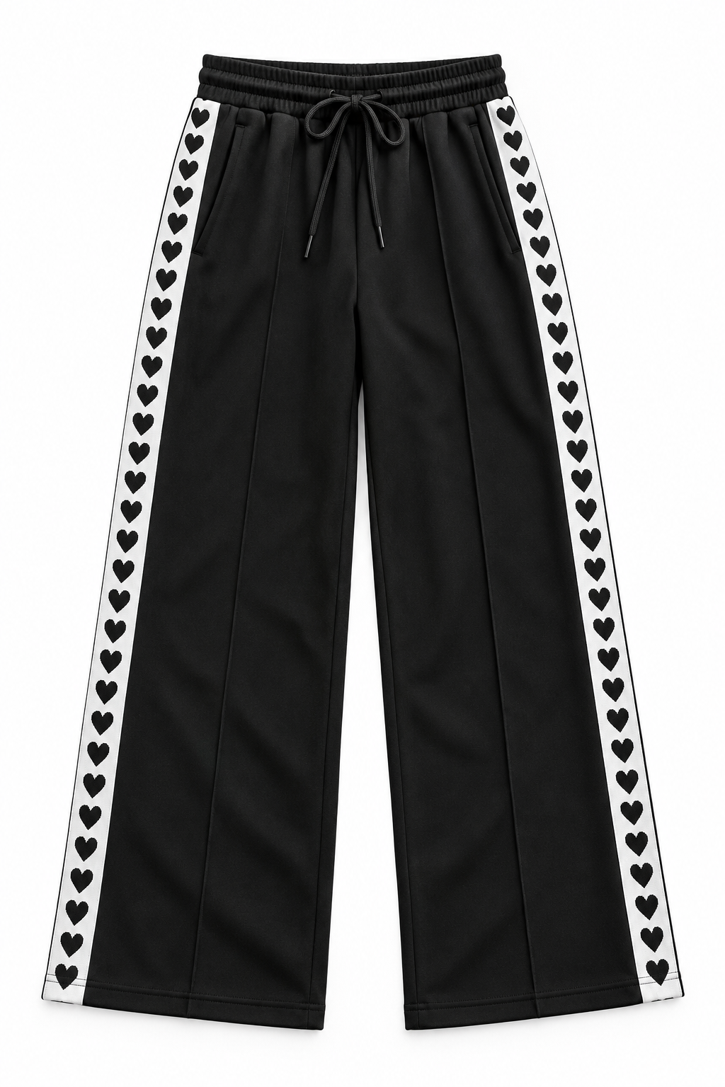 Side Stripe Heart Track Pant