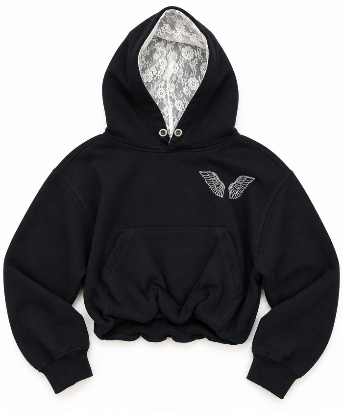 Tween Ryan Angel Wing Bubble Hoodie
