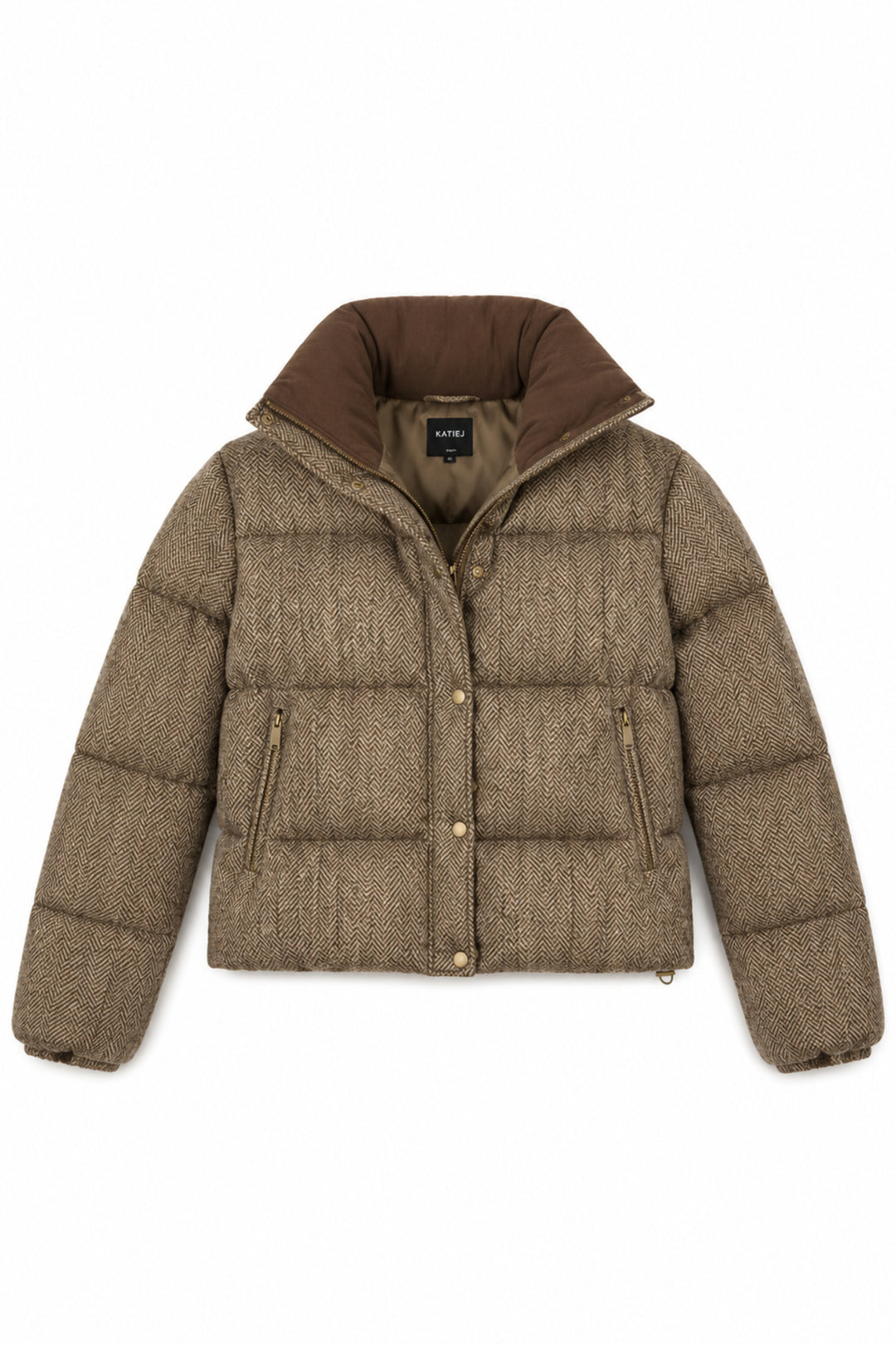 Tween Stefie Tweed Puffer Jacket