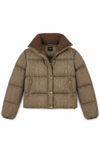 Tween Stefie Tweed Puffer Jacket