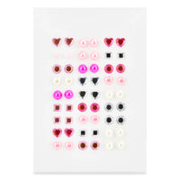 Iscream Bow Stick On Earrings