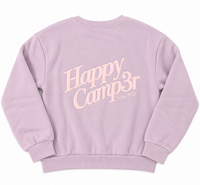 Happy Camp3r Sweatshirt-Lilac