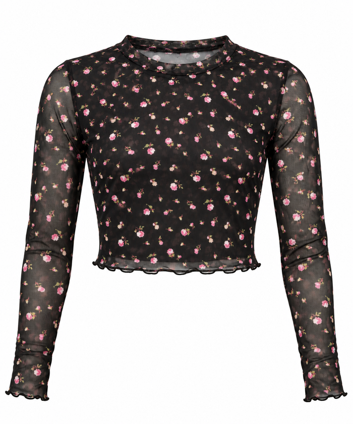 Tween Bobbi Mesh Top
