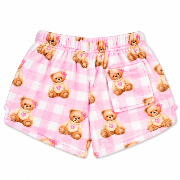 Iscream Beary Coquette Plush Shorts