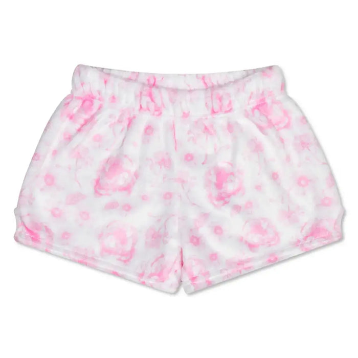 Iscream Pretty Pink Toile Plush Shorts