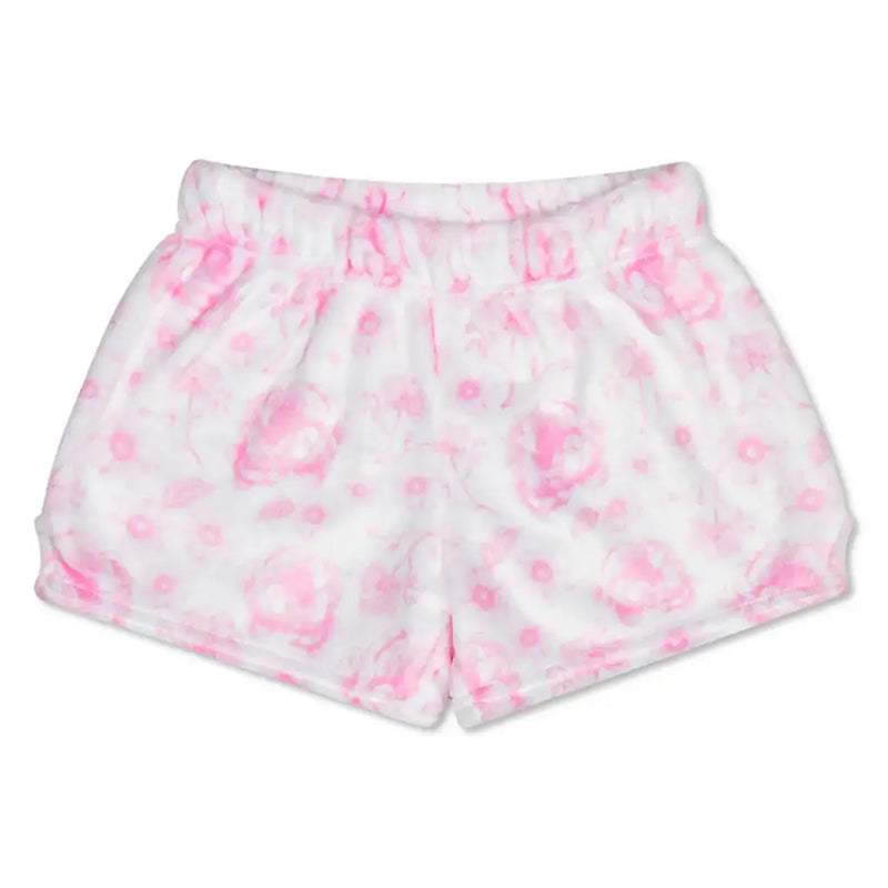 Iscream Pretty Pink Toile Plush Shorts