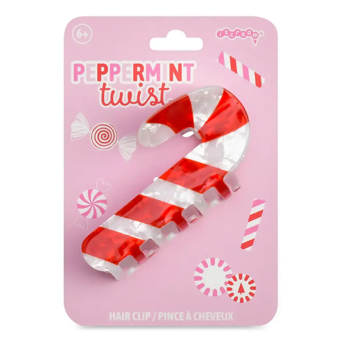 Iscream Candy Cane Hair Clip