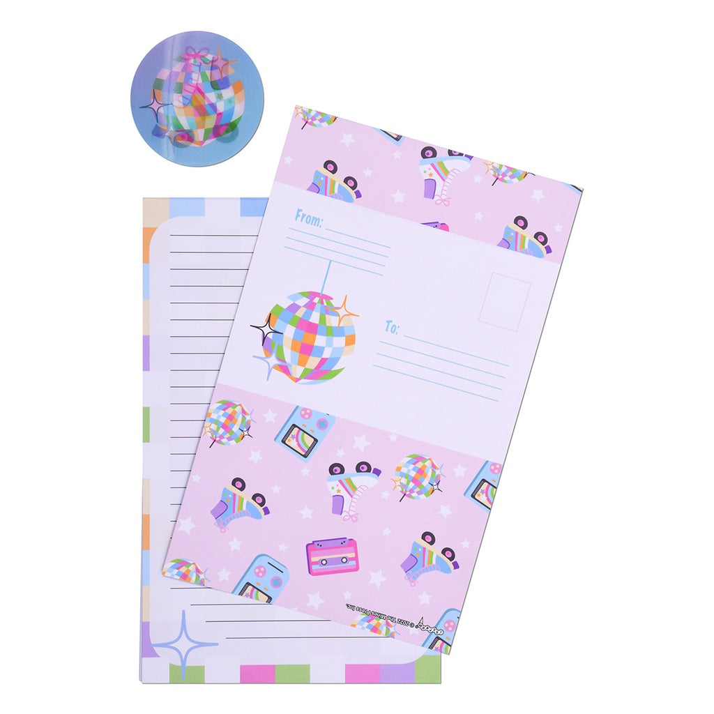 Disco Daydream Foldover Cards